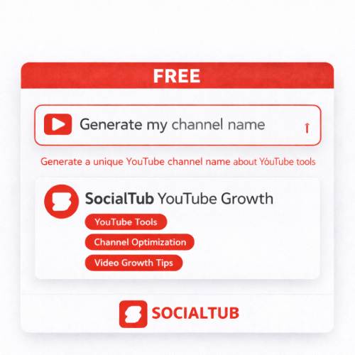 how to choose the best youtube username