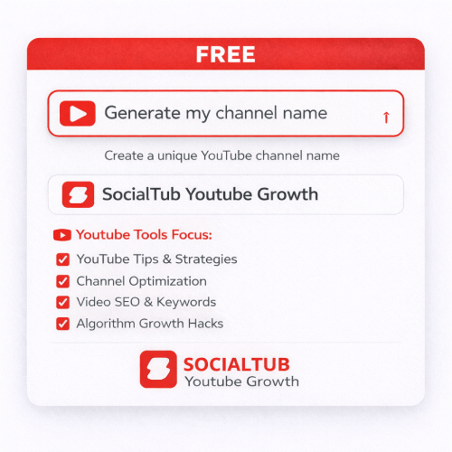 what is a youtube name generator